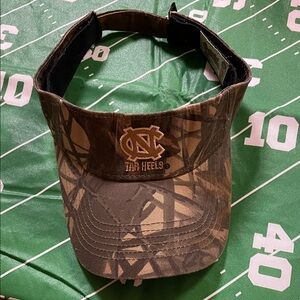 Tar Heels Camouflage Visor